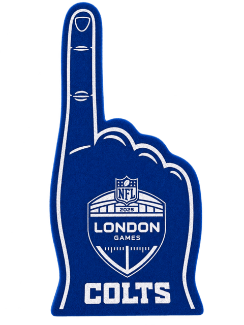 Indianapolis Colts International Games 2026 Foam Finger
