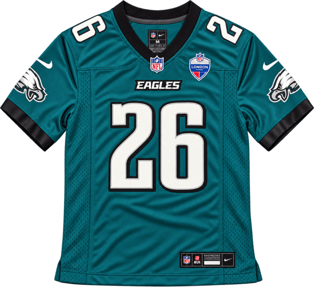 Philadelphia Eagles Nike Game Home Jersey - Barkley