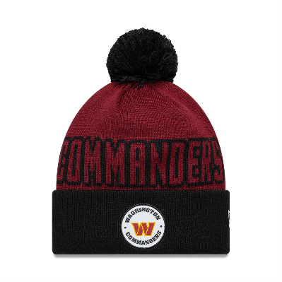 Washington Commanders International City Games 2026 New Era Team Beanie