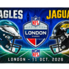 NFL International Games 2026 Flag - Eagles v Jaguars - Tottenham Thumbnail