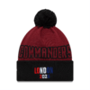 Washington Commanders International City Games 2026 New Era Team Beanie Thumbnail
